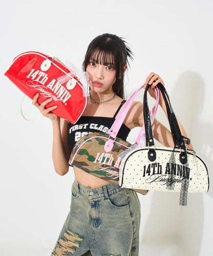 カーキ・レッド・ホワイト／ブラック