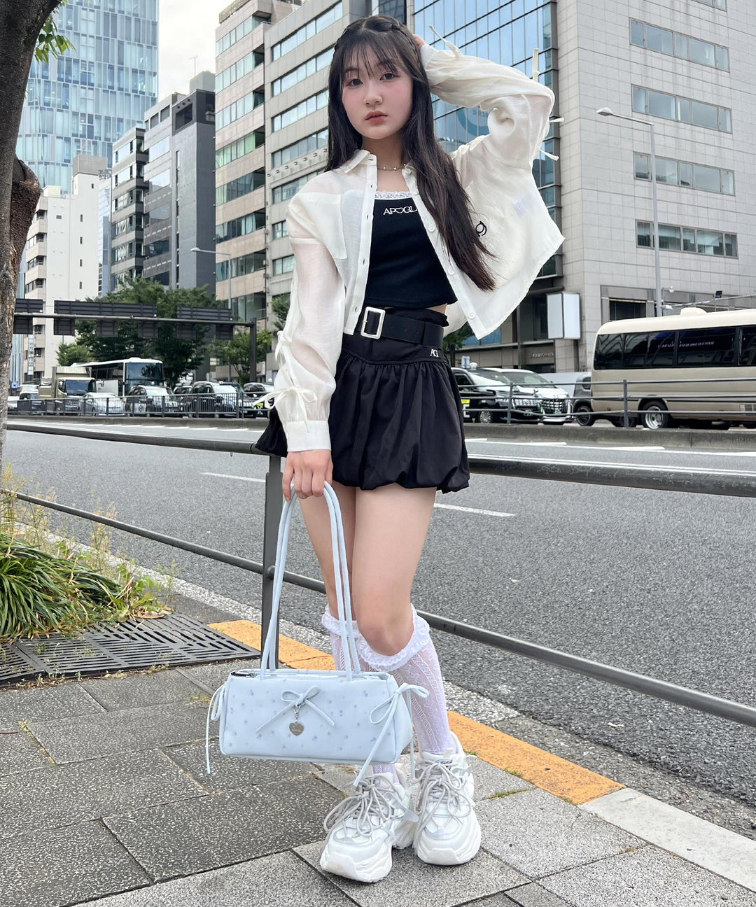 サックスブルー(身長：約152cm)