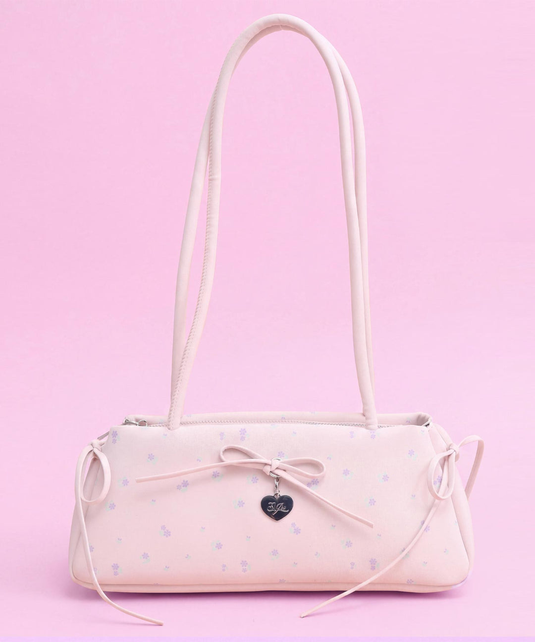 小花柄 ロングハンドル ボストンバッグ 919-7996