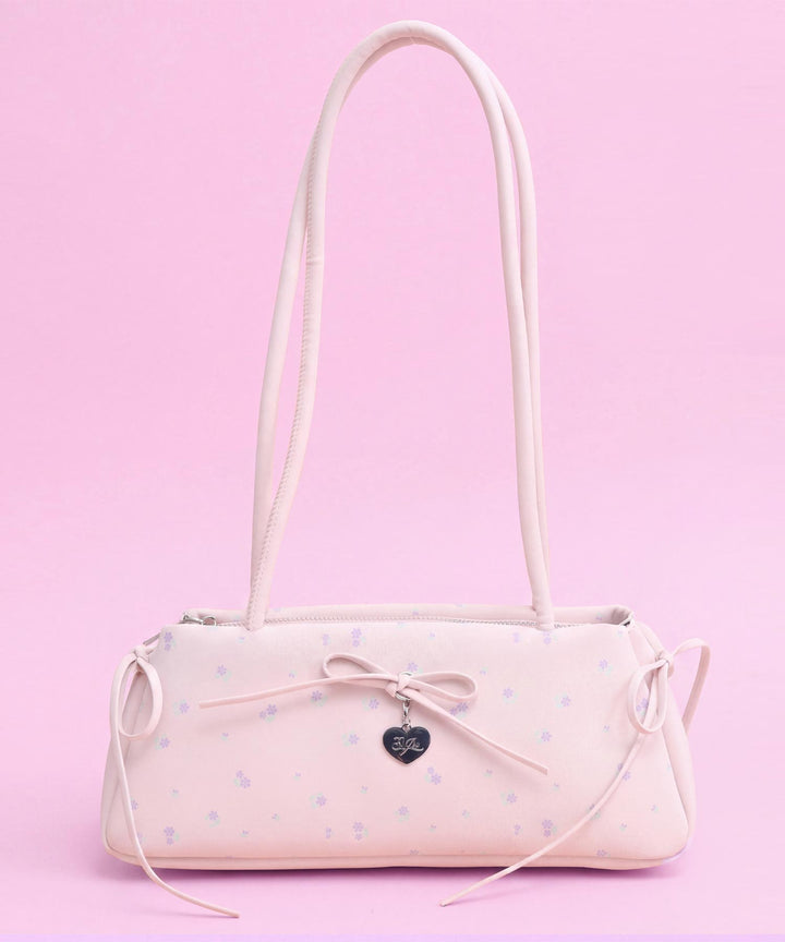 小花柄 ロングハンドル ボストンバッグ 919-7996