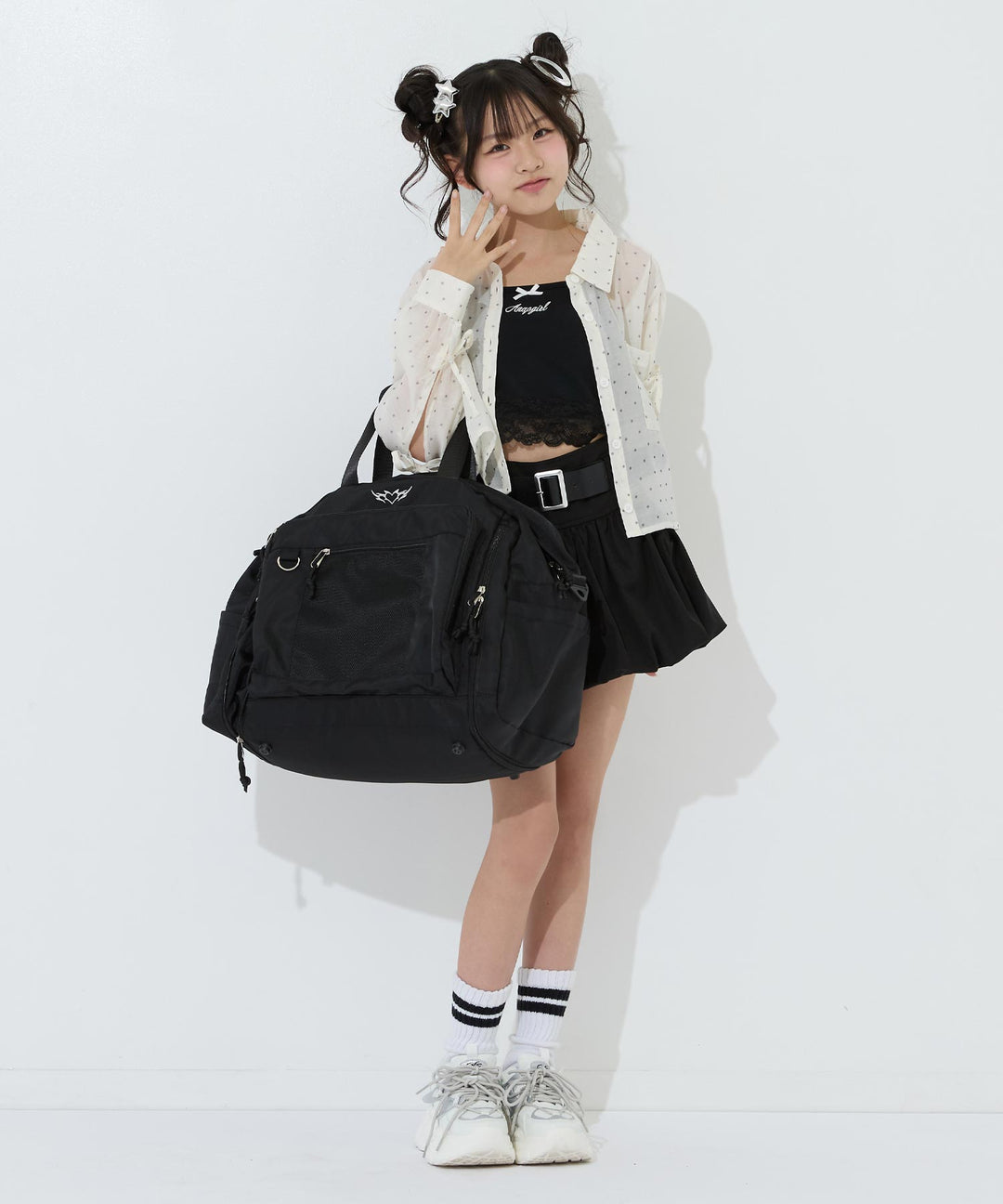 ブラック(身長：約147cm)