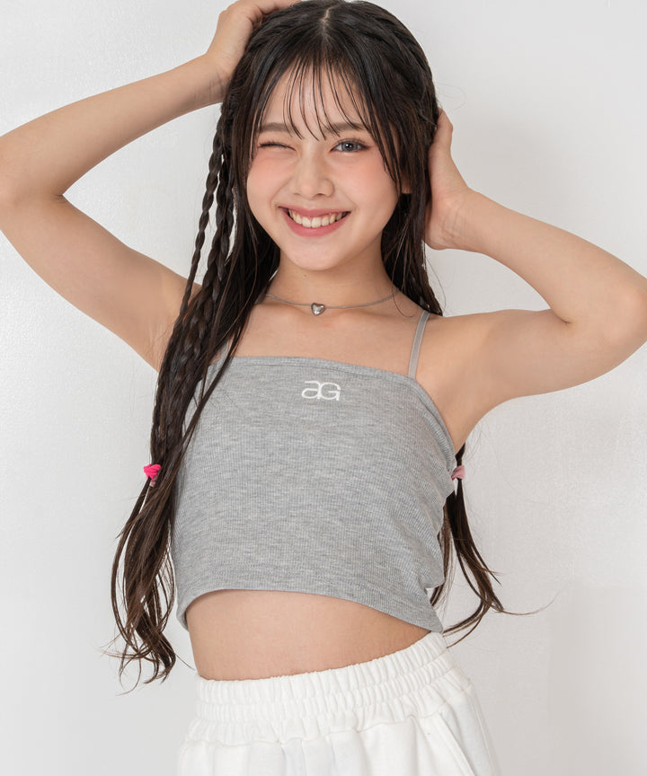 ライトグレー(XSサイズ着用/身長：約139cm)