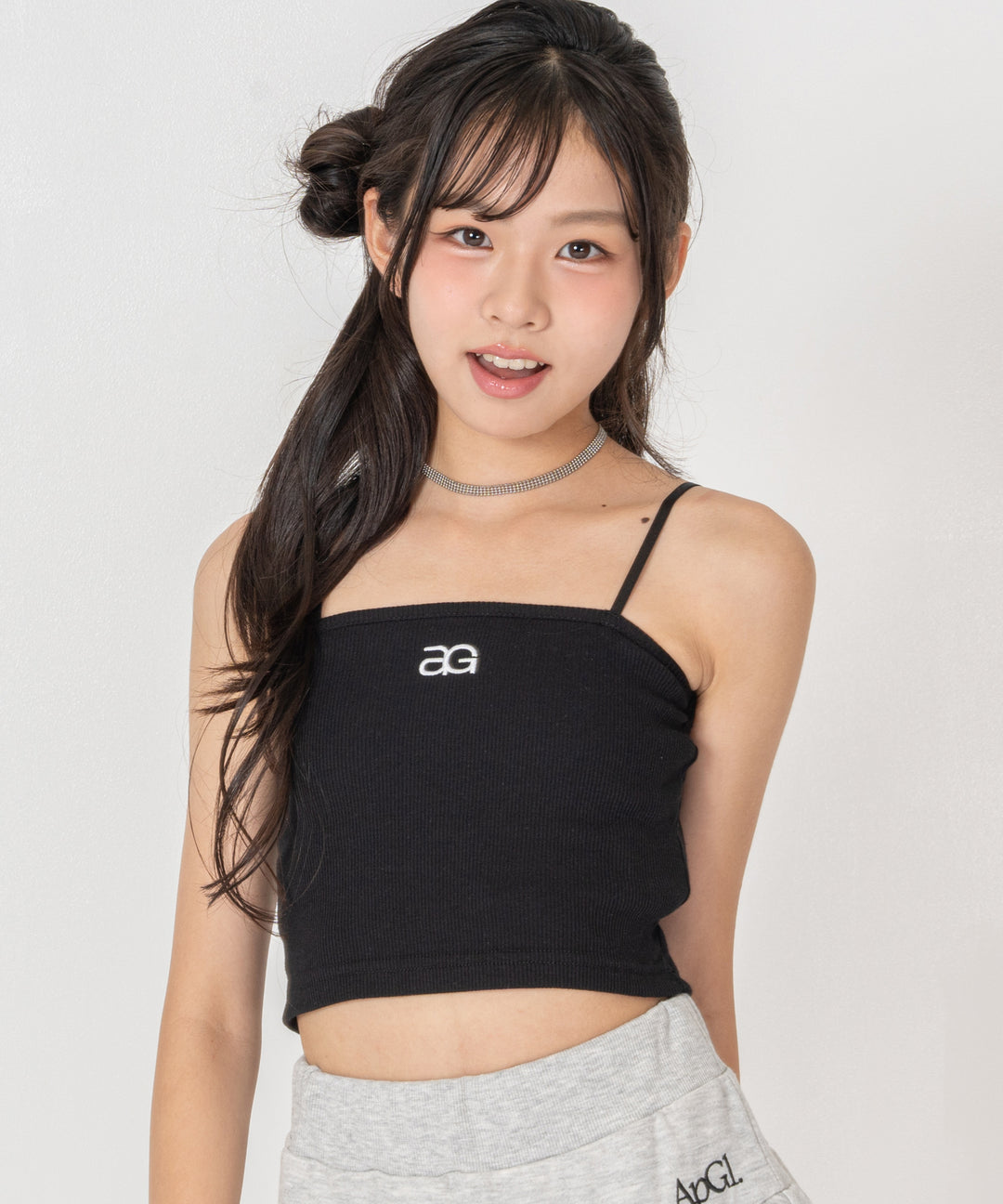ブラック(XSサイズ着用/身長：約147cm)