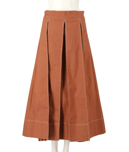 タックプリーツデザインスカート 361-8927