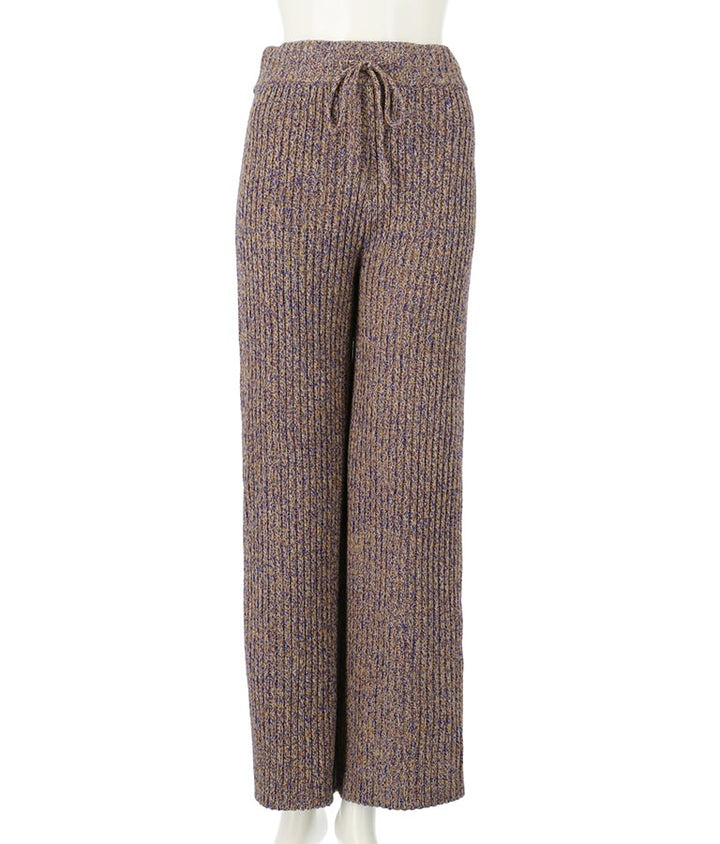 メランジニット ロングパンツ 362-8567