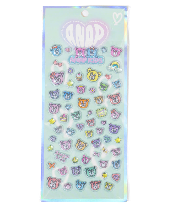 リップちゃんナップくんとなかまたち ぷっくりシール  429-3724