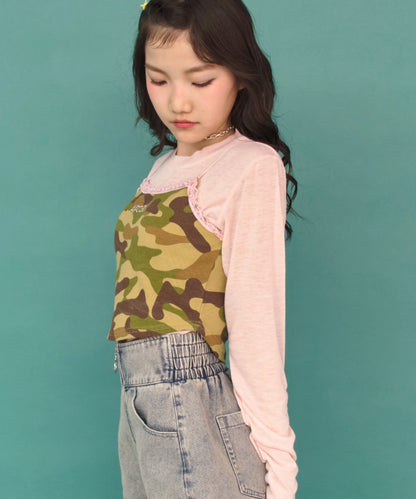 カーキ/150cm(Sサイズ着用)