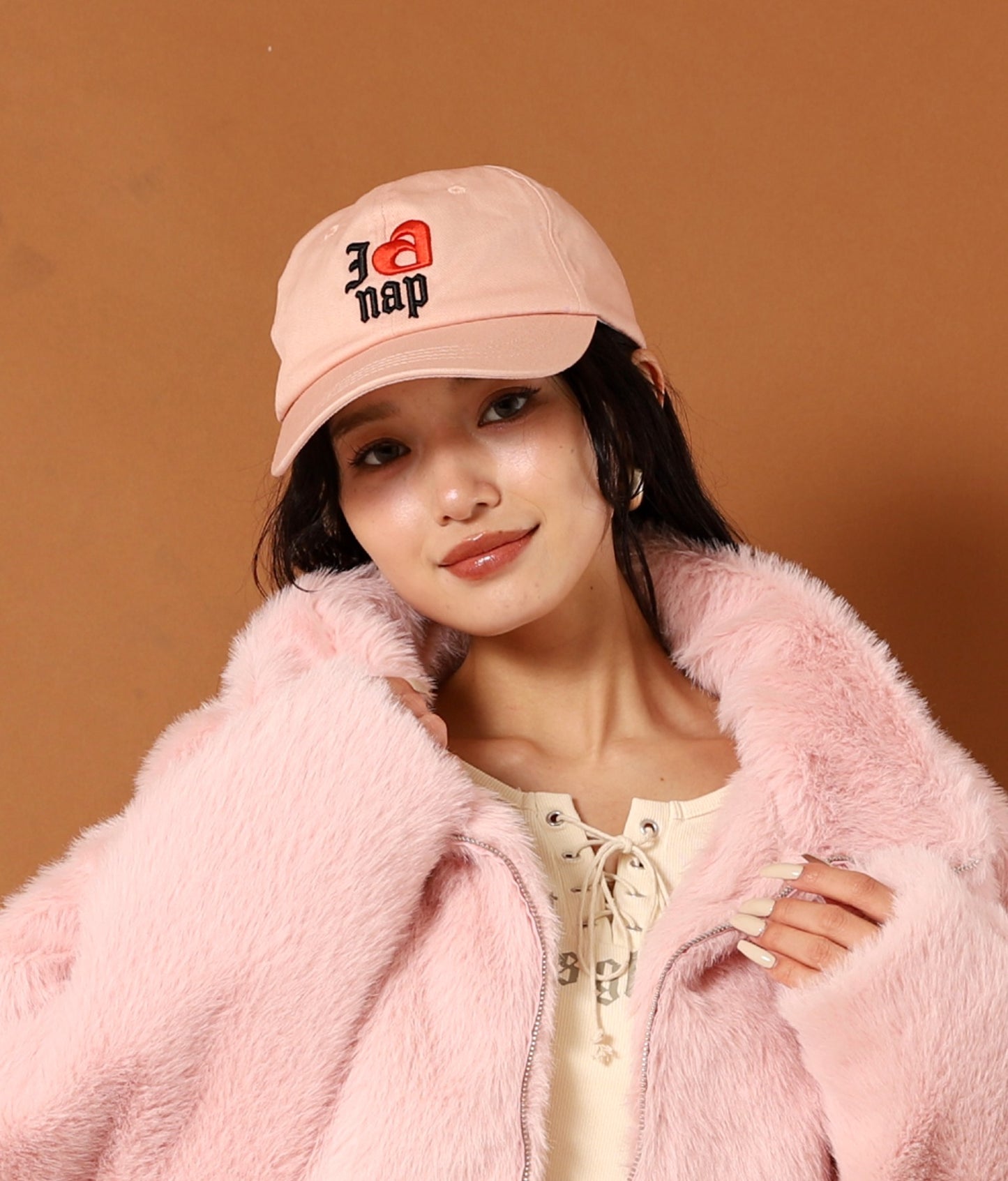 I LOVE anap 刺繍 CAP 159-5926