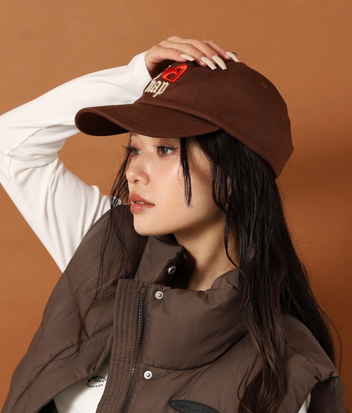 I LOVE anap 刺繍 CAP 159-5926