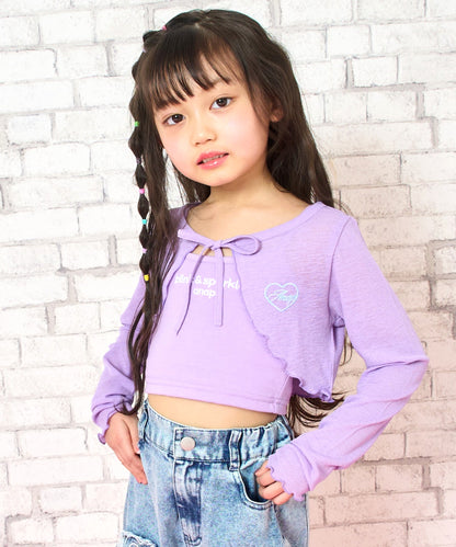 ラベンダー(110サイズ着用/身長：約106cm)