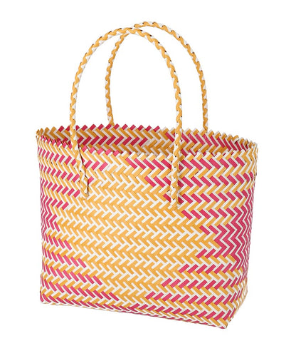 配色カゴBIGトートバッグ 819-6633