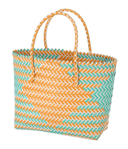 配色カゴBIGトートバッグ 819-6633