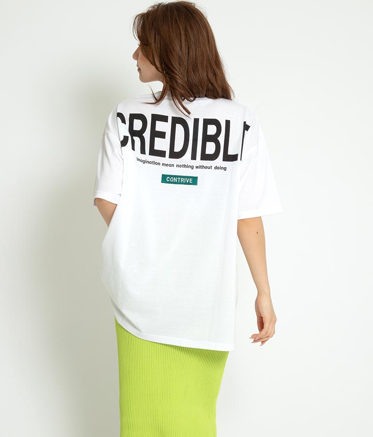 3D刺繍ビッグTシャツ【親子お揃い】