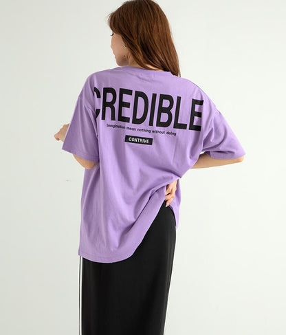 3D刺繍 ビッグTシャツ【親子お揃い】 793-8858