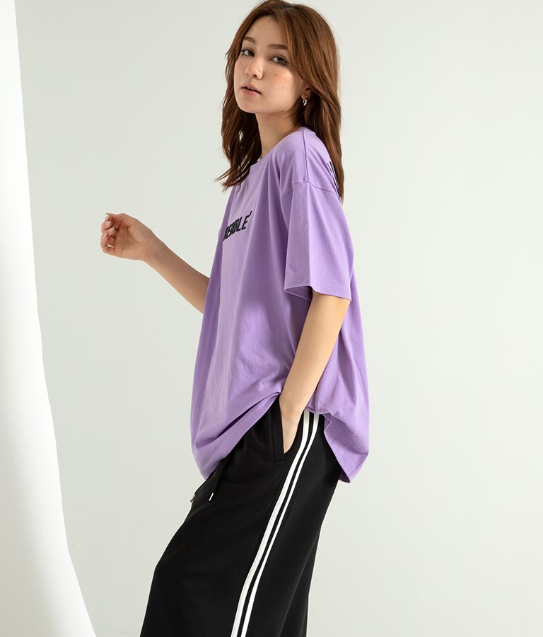 3D刺繍 ビッグTシャツ【親子お揃い】 793-8858