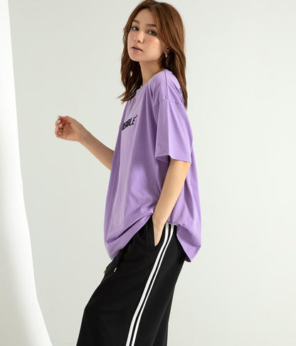 3D刺繍 ビッグTシャツ【親子お揃い】 793-8858