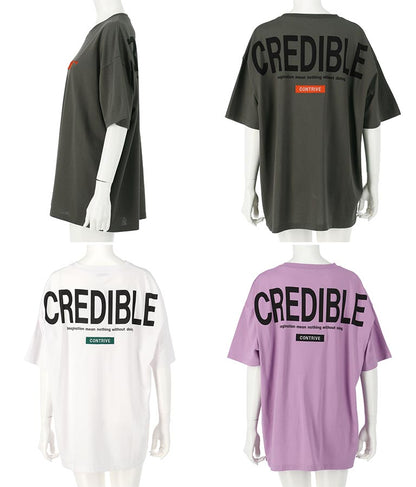 3D刺繍 ビッグTシャツ【親子お揃い】 793-8858