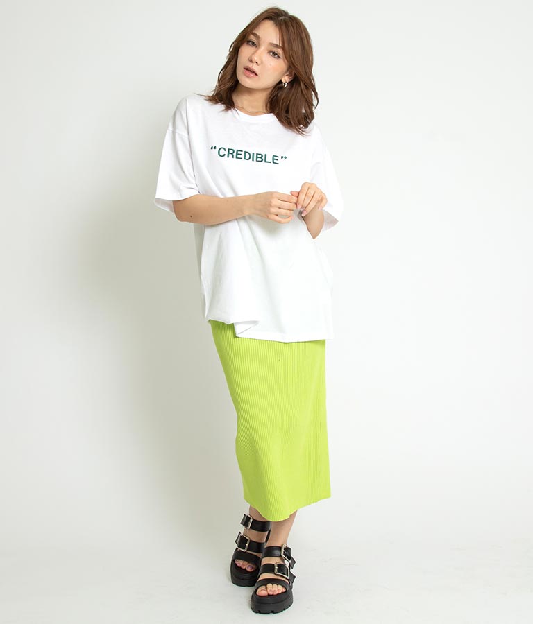 3D刺繍 ビッグTシャツ【親子お揃い】 793-8858