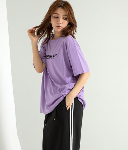 3D刺繍 ビッグTシャツ【親子お揃い】 793-8858