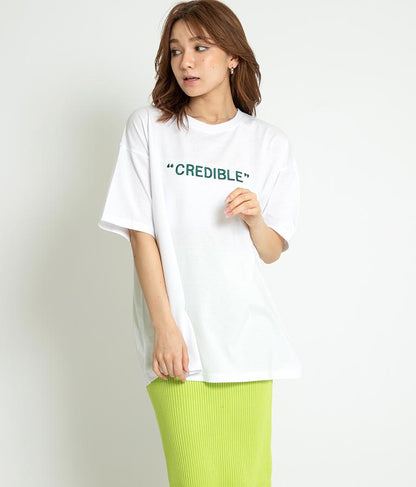 3D刺繍 ビッグTシャツ【親子お揃い】 793-8858