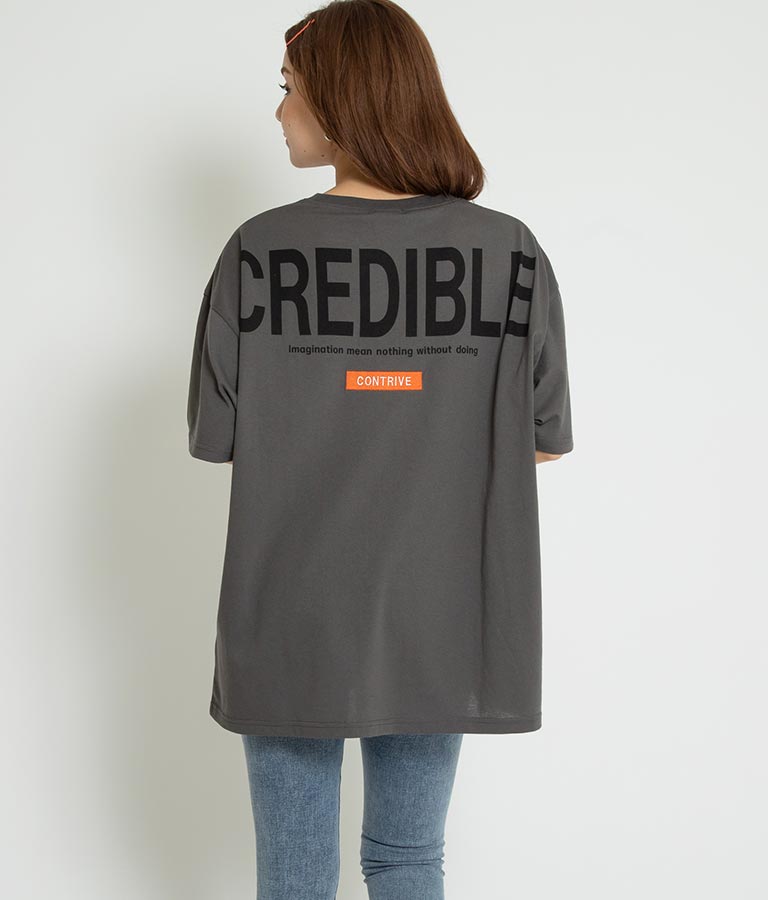 3D刺繍 ビッグTシャツ【親子お揃い】 793-8858