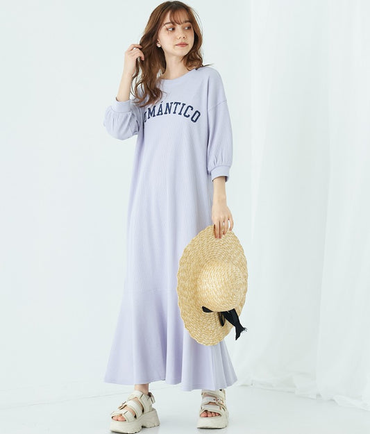 ROMANTICO ロゴ マーメイド ワンピース  527-6635