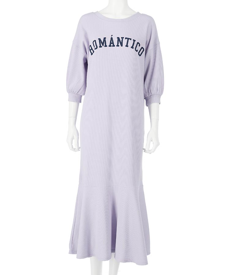 ROMANTICO ロゴ マーメイド ワンピース  527-6635