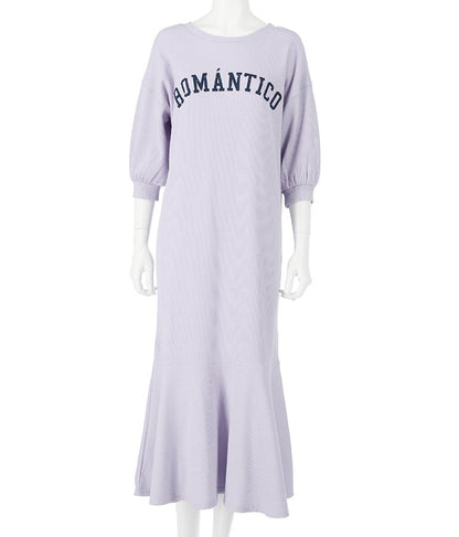 ROMANTICO ロゴ マーメイド ワンピース  527-6635