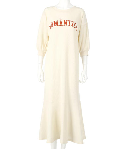 ROMANTICO ロゴ マーメイド ワンピース  527-6635