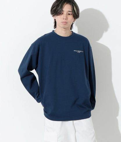 ANLIBERTY ベーシック ロゴ ロングスリーブ Tシャツ 【ユニセックス】 30-3029