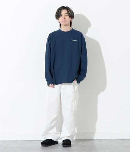 ANLIBERTY ベーシック ロゴ ロングスリーブ Tシャツ 【ユニセックス】 30-3029