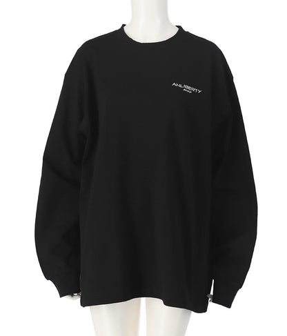 ANLIBERTY ベーシック ロゴ ロングスリーブ Tシャツ 【ユニセックス】 30-3029