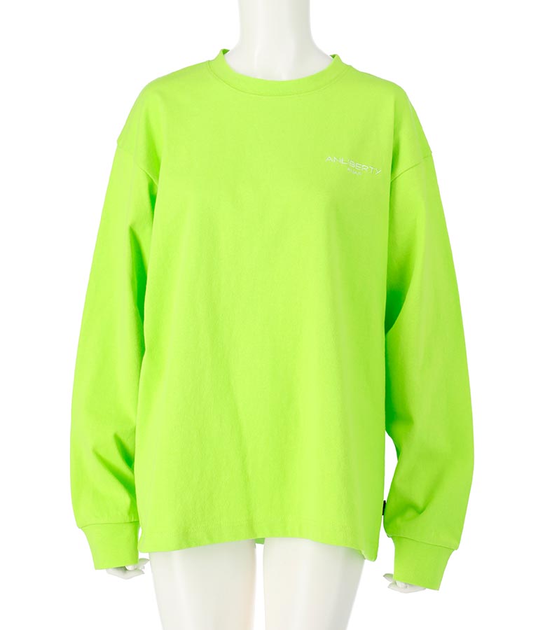 ANLIBERTY ベーシック ロゴ ロングスリーブ Tシャツ 【ユニセックス】 30-3029
