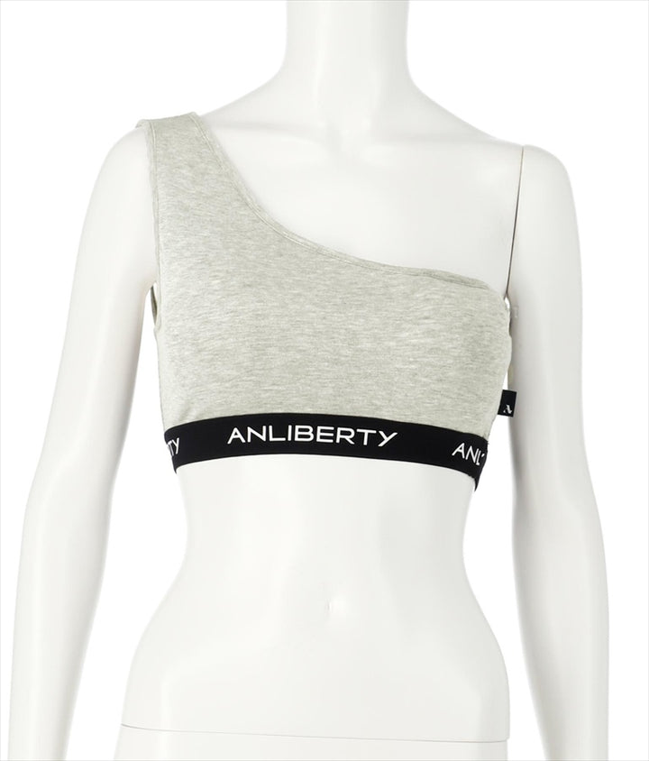 ANLIBERTYロゴゴムワンショルダーブラトップ 30-3020