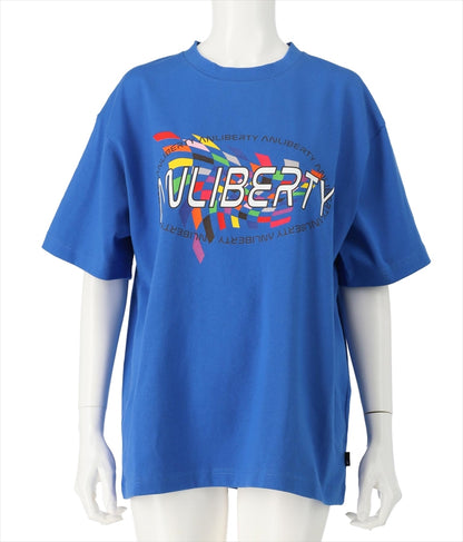 カラー フラッグ プリント ロゴ Tシャツ 【ユニセックス】 30-3027