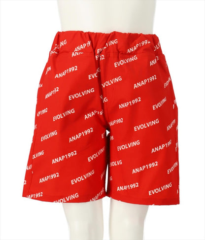ロゴ総柄ハーフパンツ 422-3038