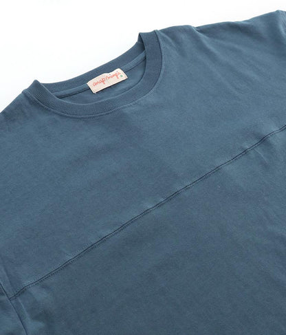 シンプル無地 切替 ラウンド ヘム マキシワンピース 857-5555