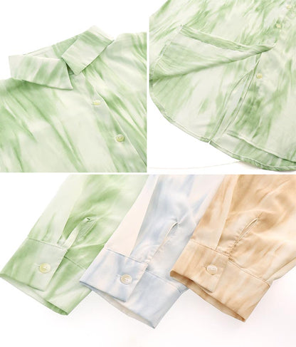 タイダイ柄 シャツ 154-5382