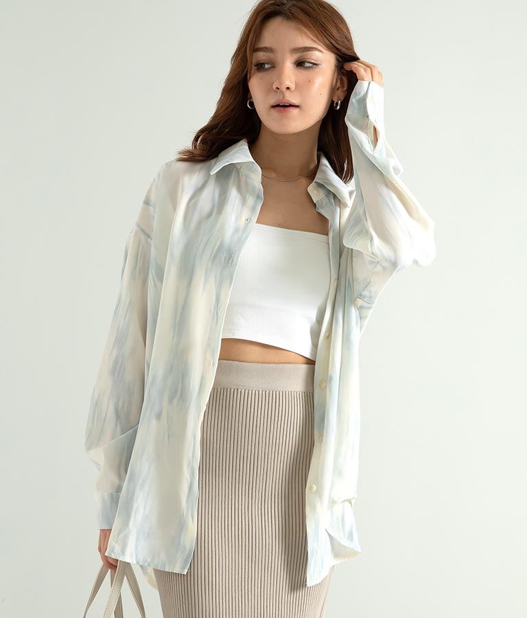 タイダイ柄 シャツ 154-5382