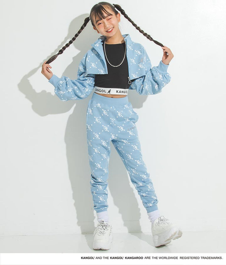 ANAP R+S × KANGOL KIDS モノグラム 柄 3点セット 918-7058