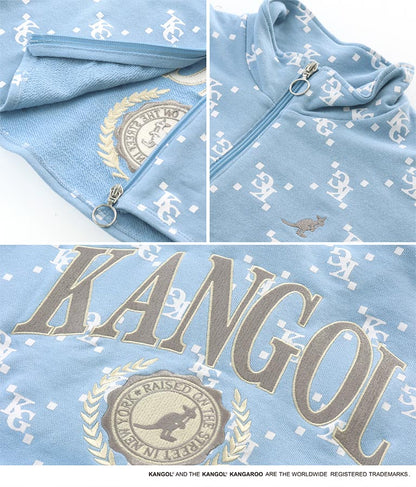 ANAP R+S × KANGOL KIDS モノグラム 柄 3点セット 918-7058