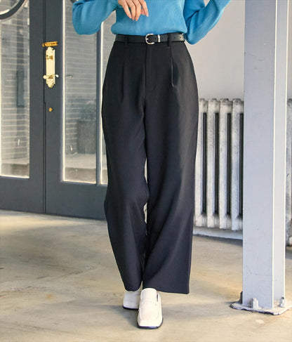 ハイウエスト スラックス パンツ  792-8786