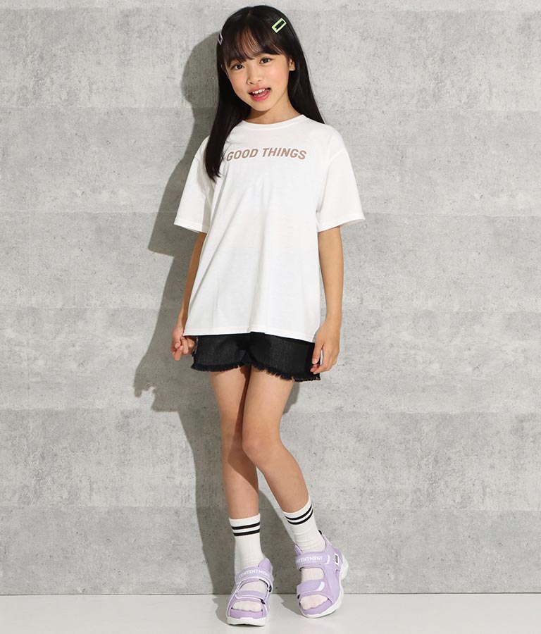 バック プリント ビッグ Tシャツ 423-2834