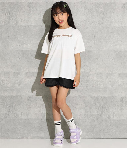 バック プリント ビッグ Tシャツ 423-2834