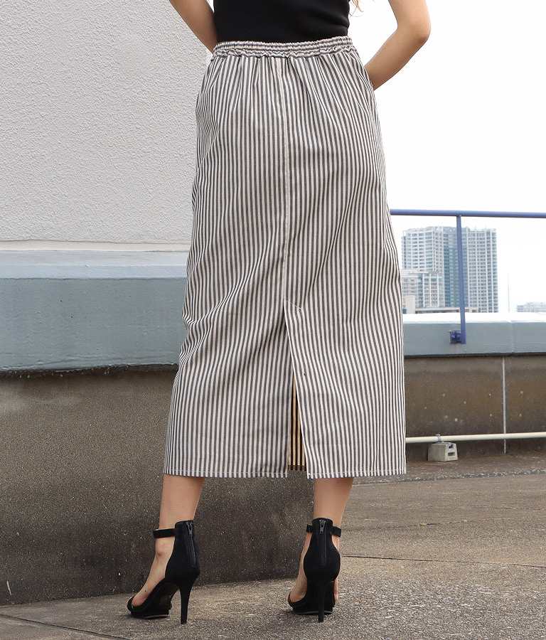 ストライプ スカート 491-2505