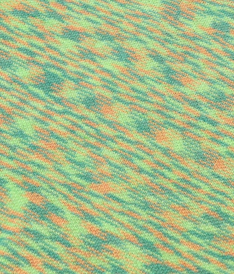 段染め柄 バックスリット フレア パンツ 852-5419