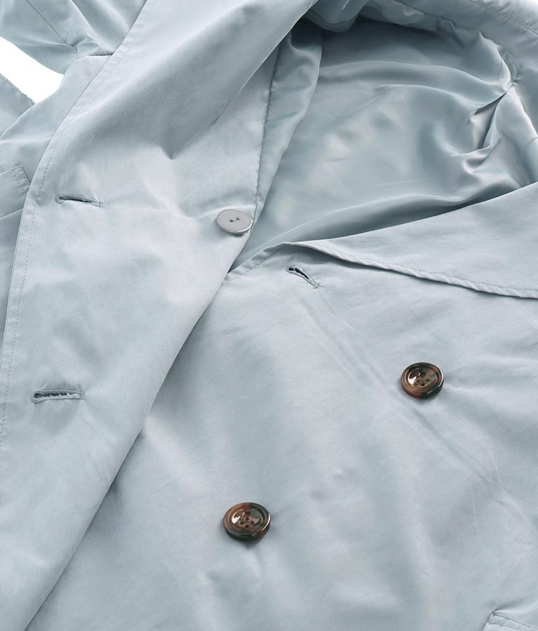 ボリューム スリーブタック トレンチ コート 795-8312