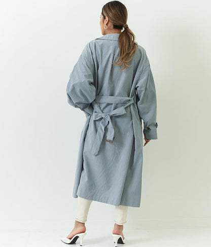 ボリューム スリーブタック トレンチ コート 795-8312