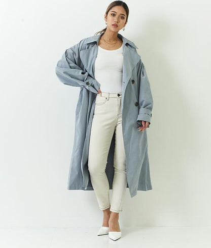 ボリューム スリーブタック トレンチ コート 795-8312