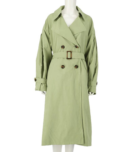 ボリューム スリーブタック トレンチ コート 795-8312